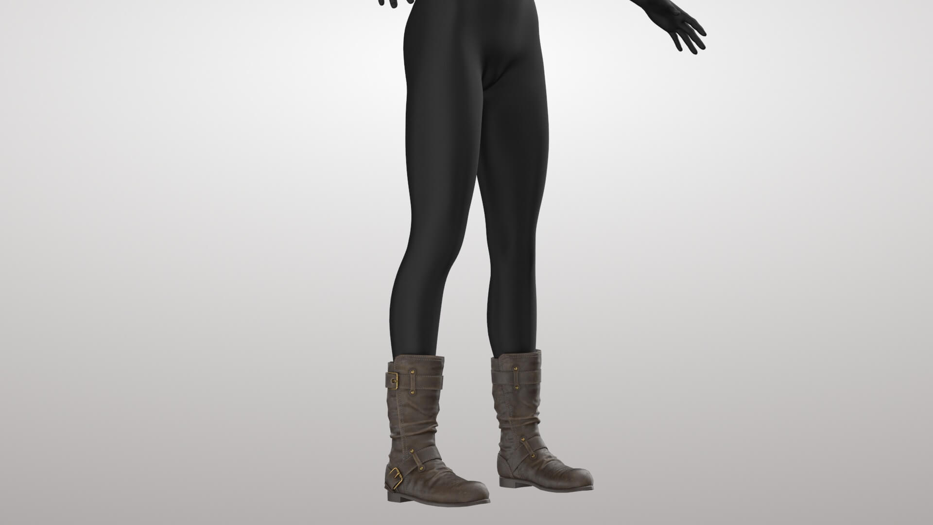 Boots 1v 3D Model