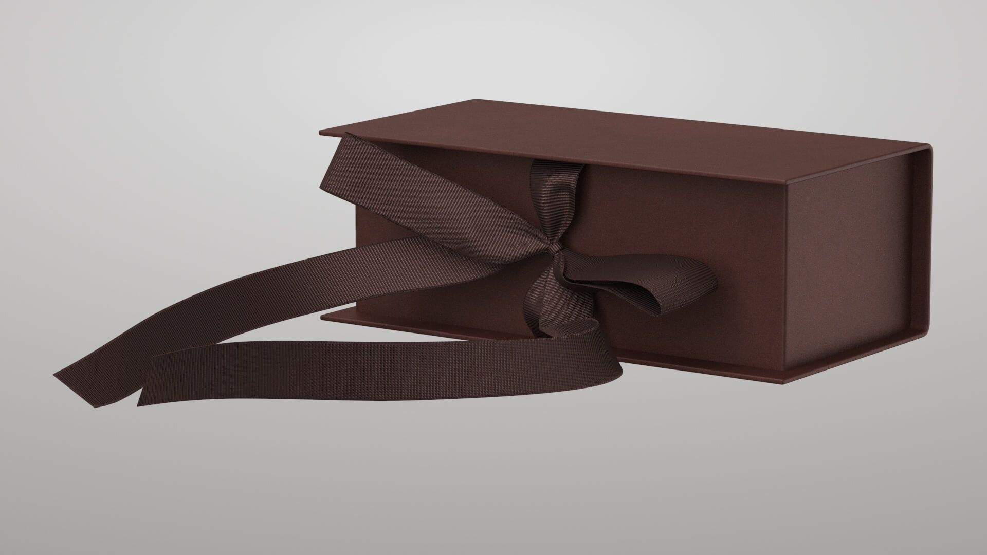 Box with Bow 3D Model