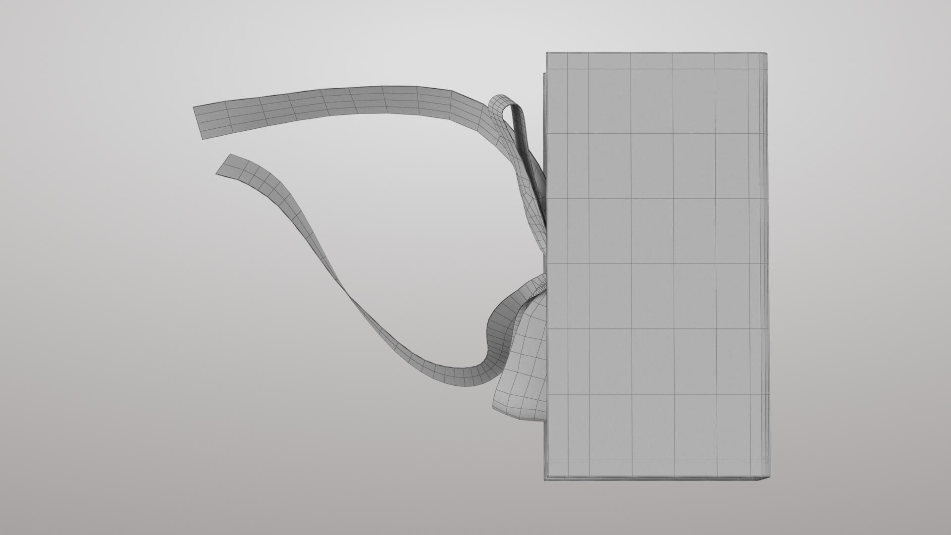 Box with Bow 3D Model