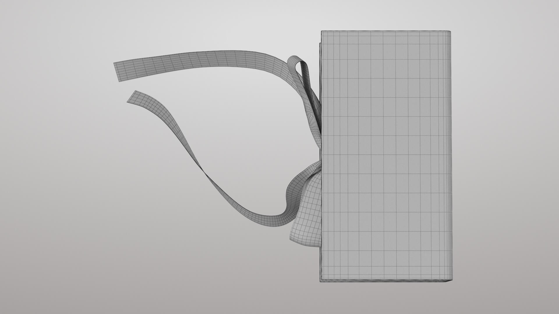 Box with Bow 3D Model