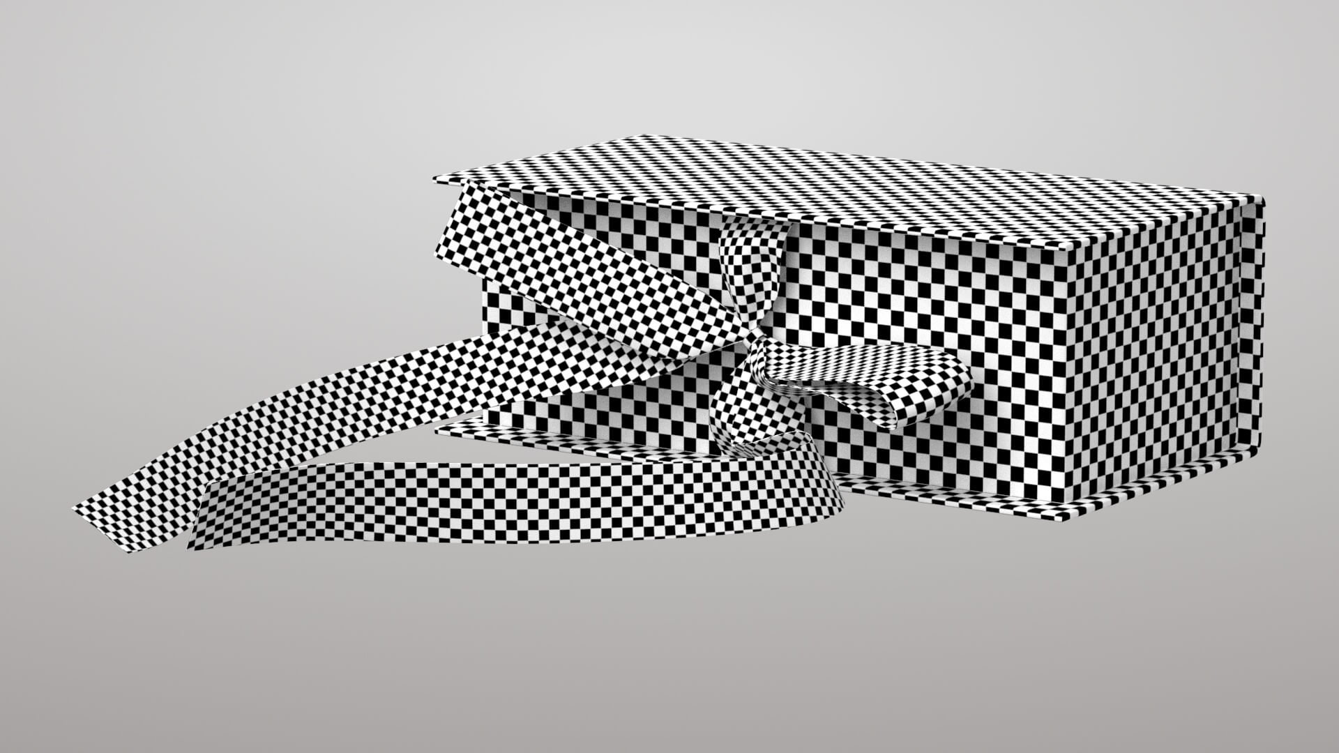 Box with Bow 3D Model