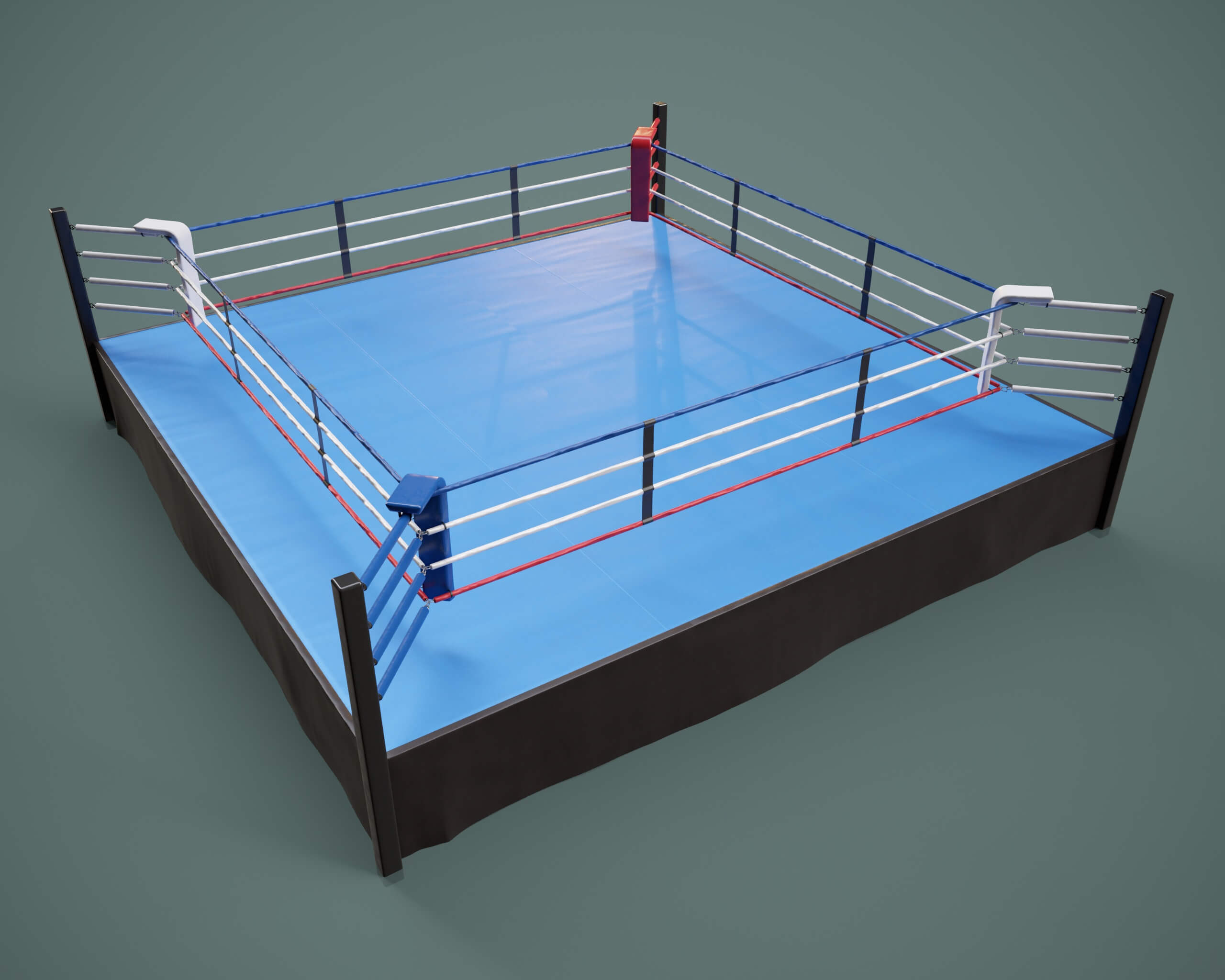 Boxing Ring Set G9 Daz Content