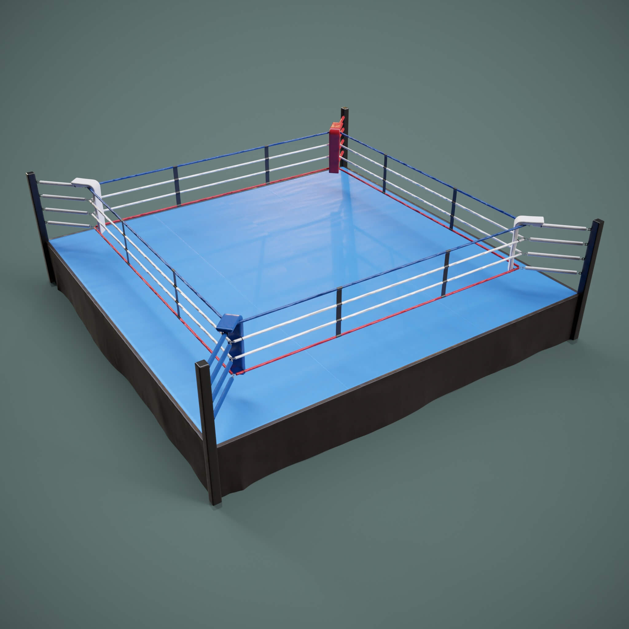 Boxing Ring Set G9 Daz Content