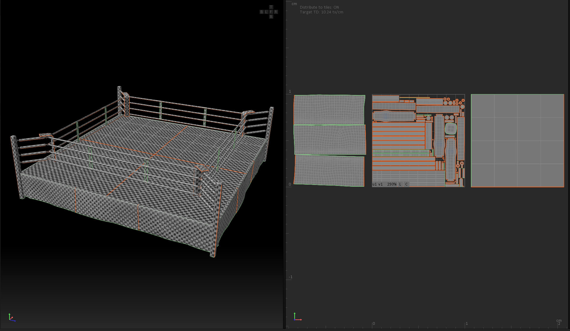 Boxing Ring Set G9 Daz Content