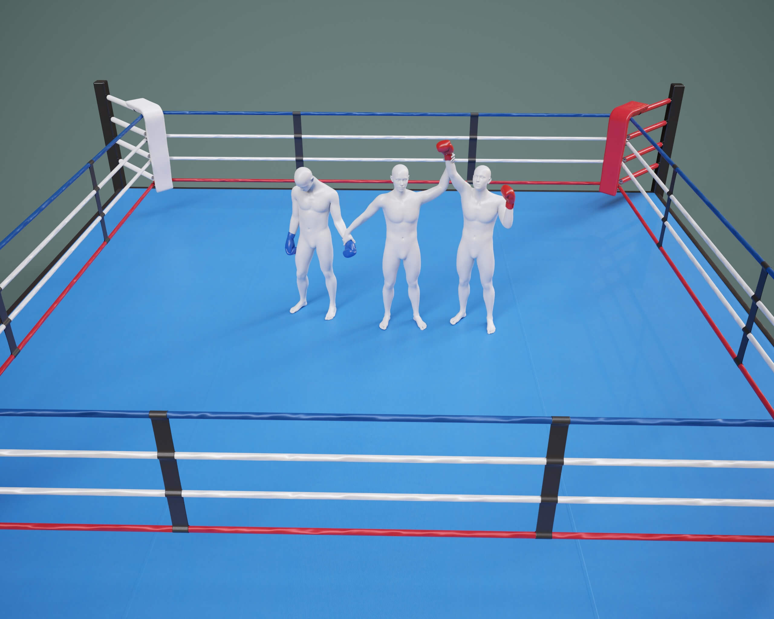 Boxing Ring Set G9 Daz Content