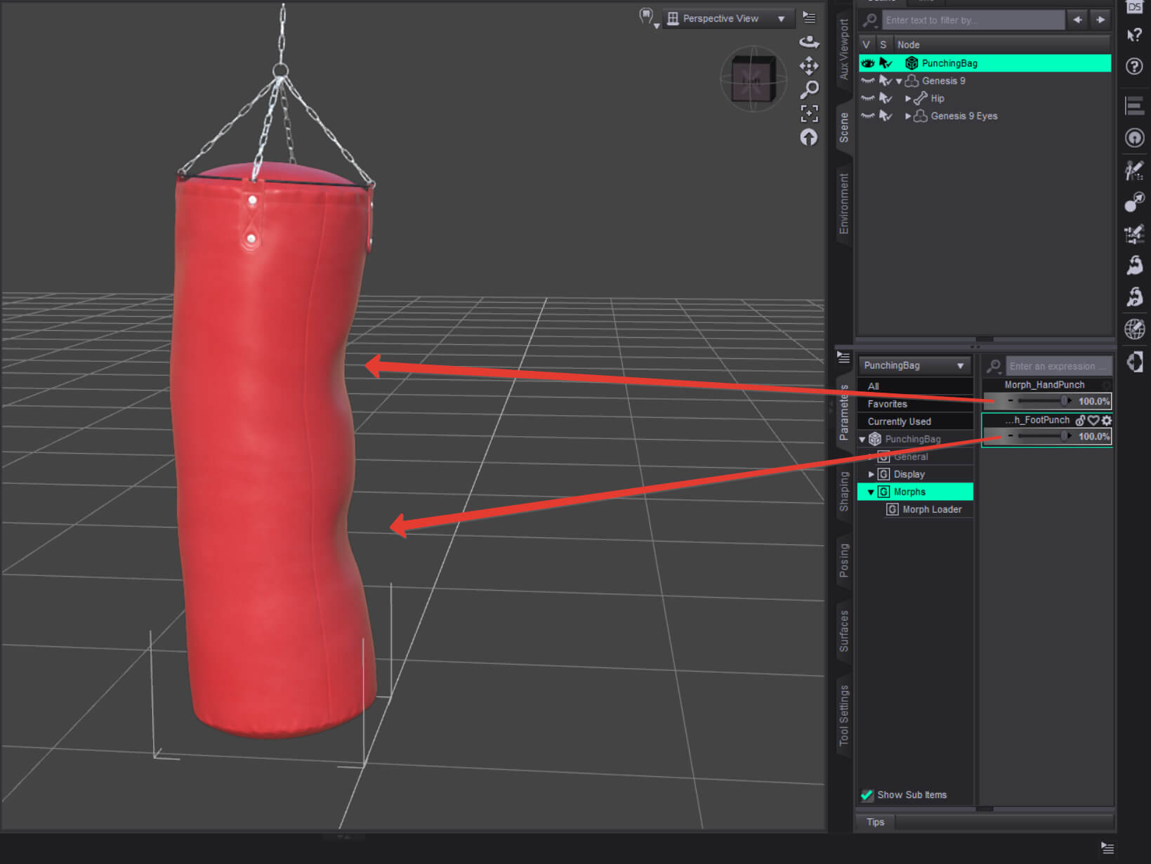 Boxing Set G9 Daz Content