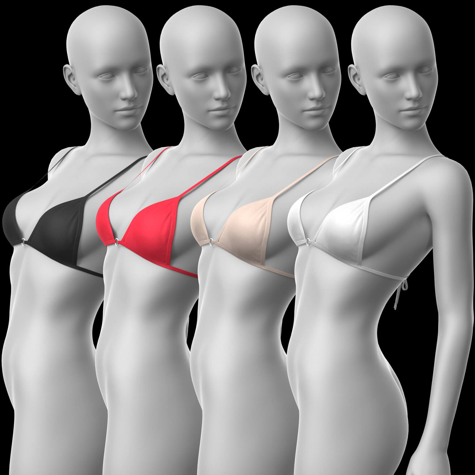 Bra 3 in 1 G8 Female Daz Content