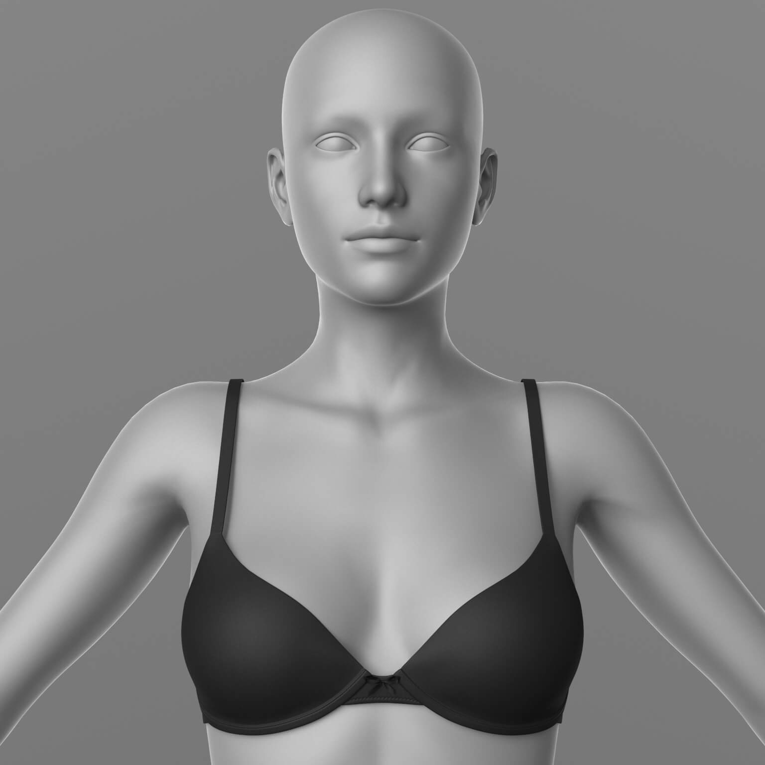 Panties High and Bra 01v G8 Female Daz Content
