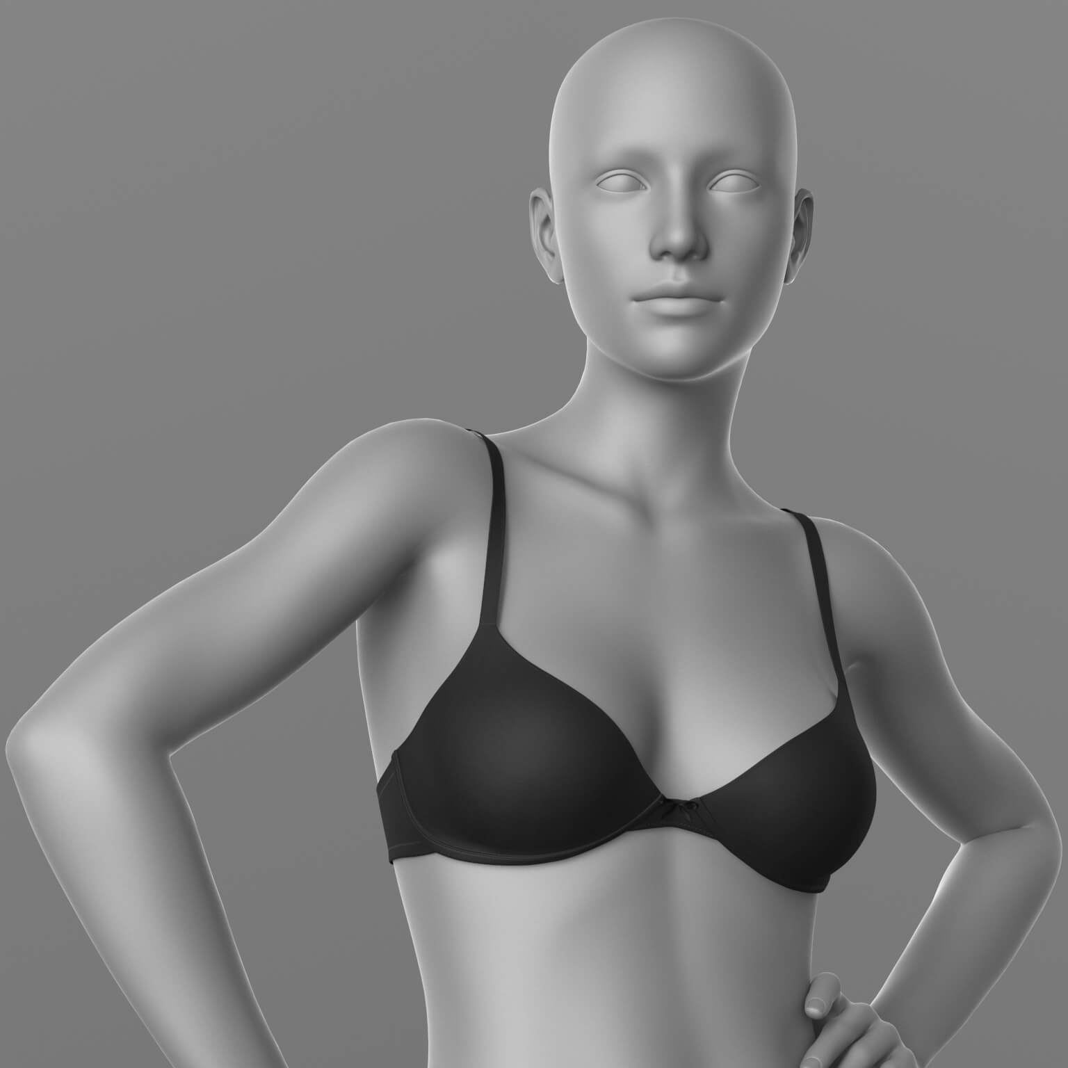 Panties High and Bra 01v G8 Female Daz Content