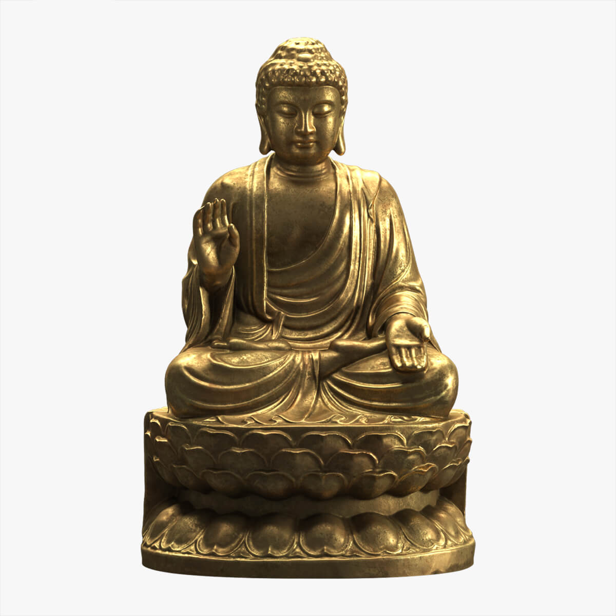 Buddha Statuette Props Daz Content