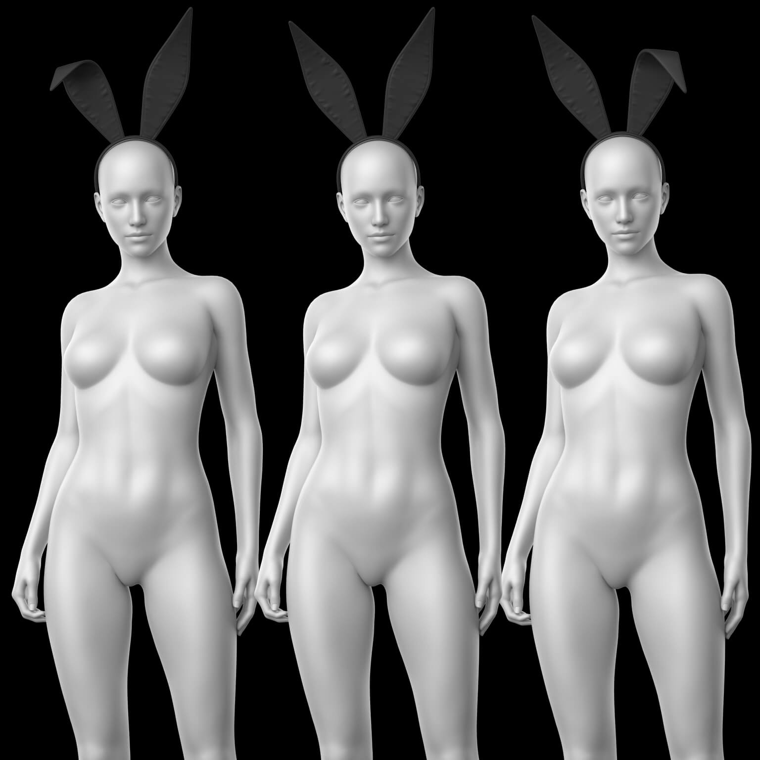 Bunny Ears G8 Female Daz Content