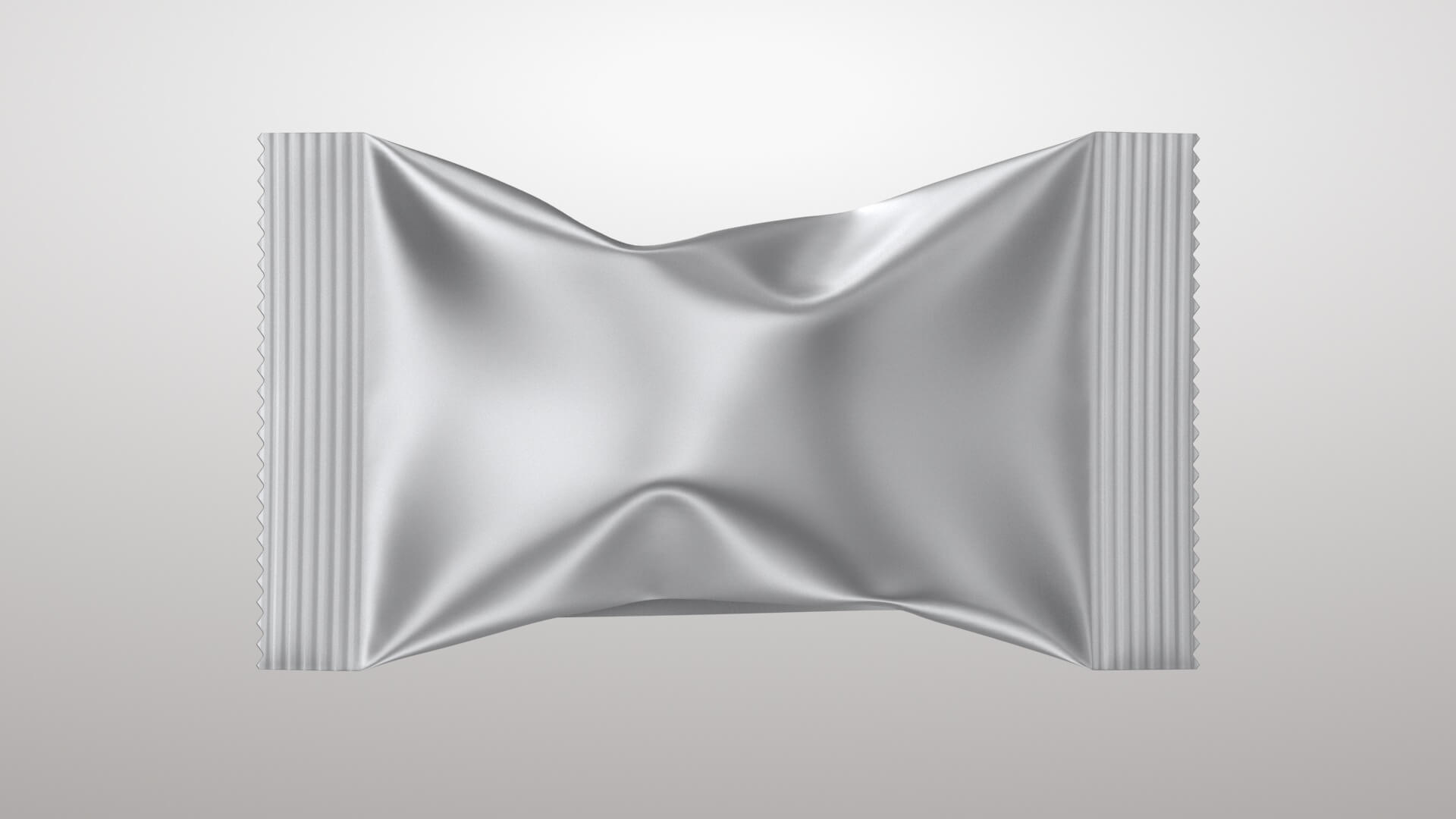 Candy Wrapper 10v 3D Model 3D Model
