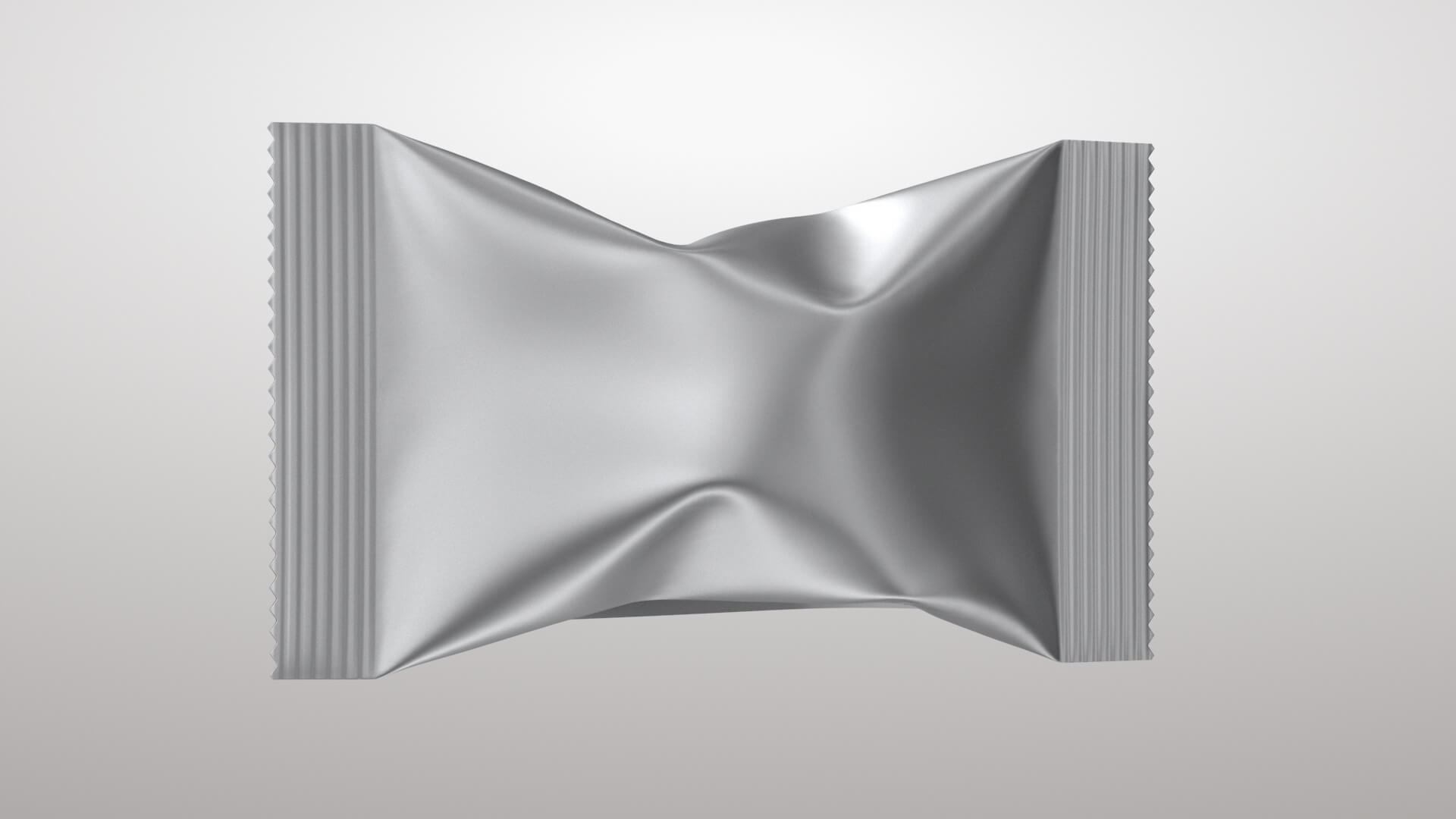 Candy Wrapper 10v 3D Model 3D Model