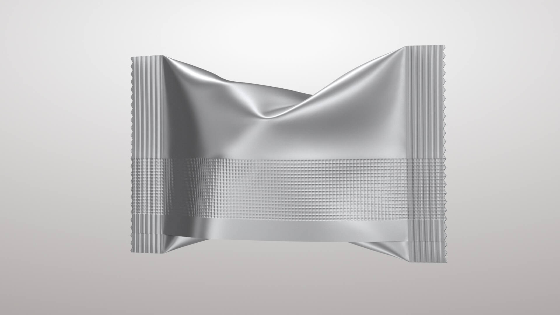 Candy Wrapper 10v 3D Model 3D Model