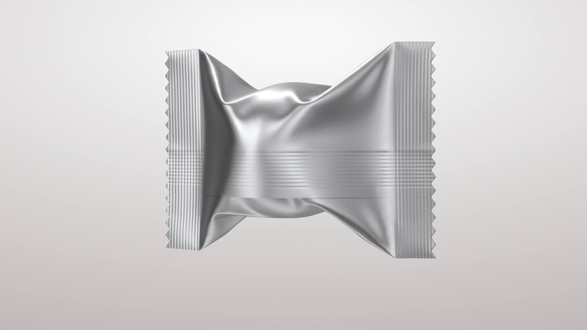 Candy Wrapper 12v 3D Model 3D Model