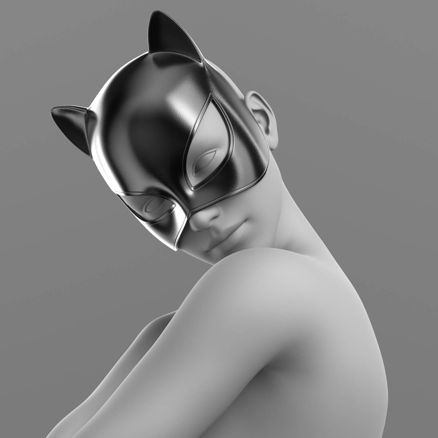 Cat Mask G8 Female Daz Content