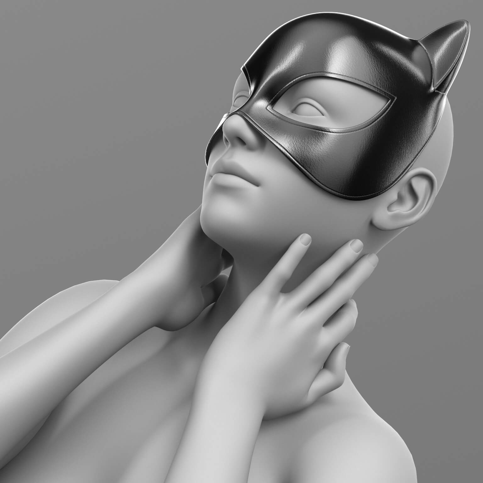 Cat Mask G8 Female Daz Content
