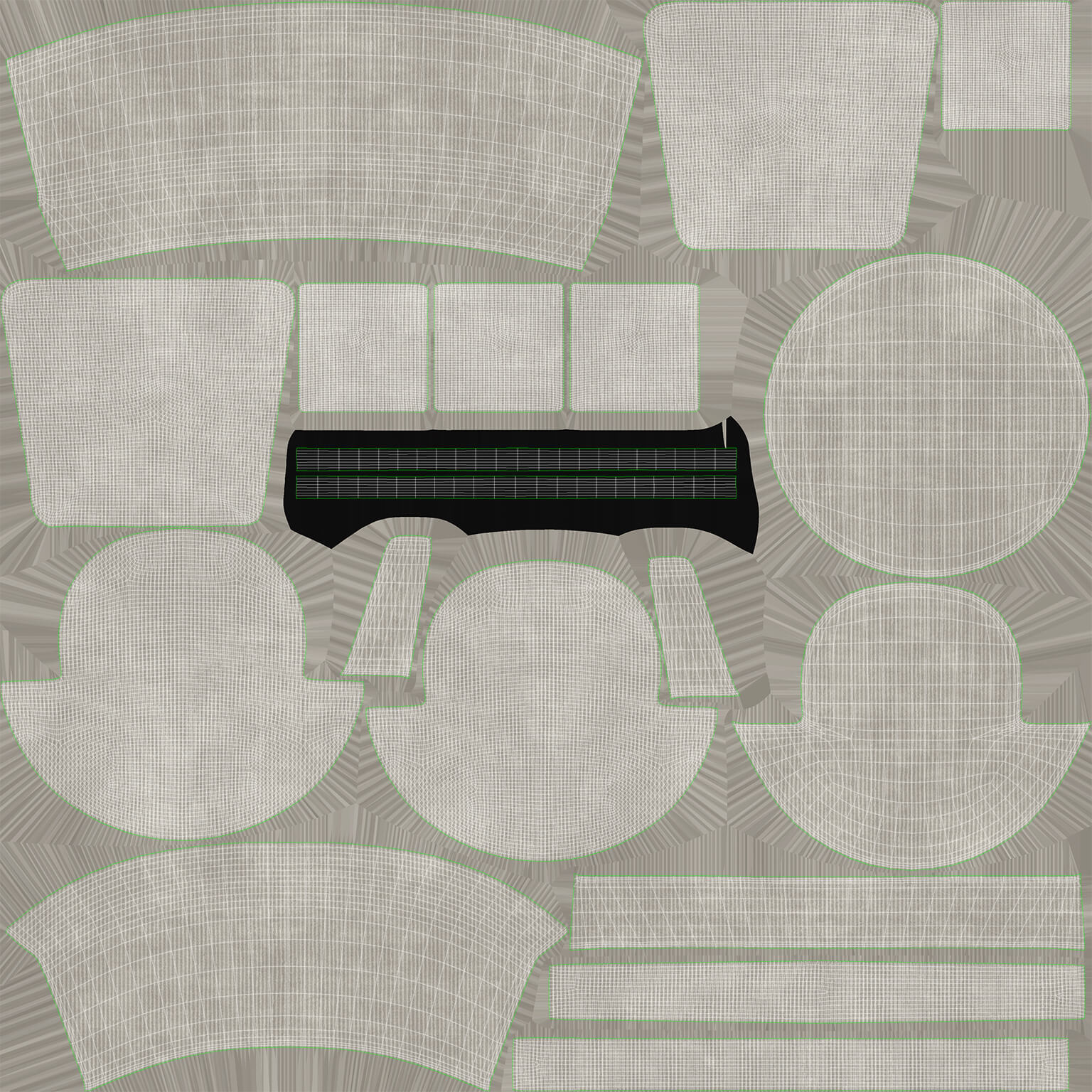Chair Drehsessel Simsbury 3D Model 3D Model