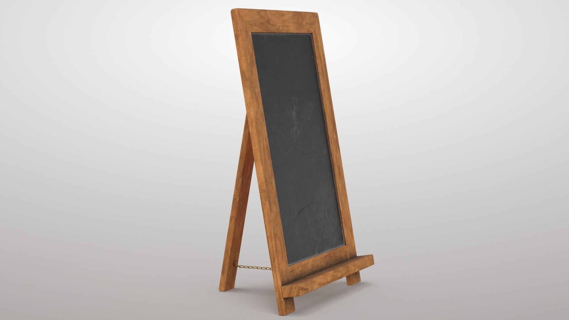 Chalk Board 3D Model