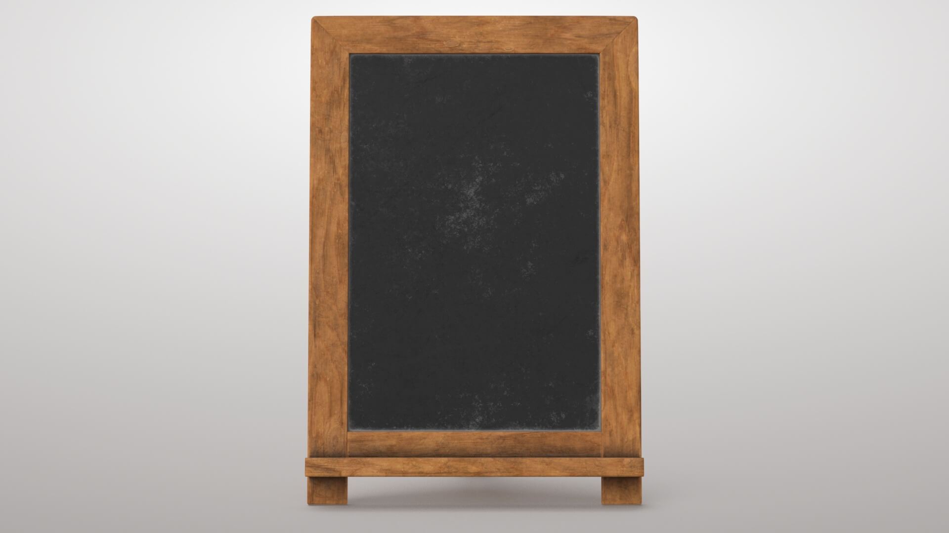Chalk Board 3D Model