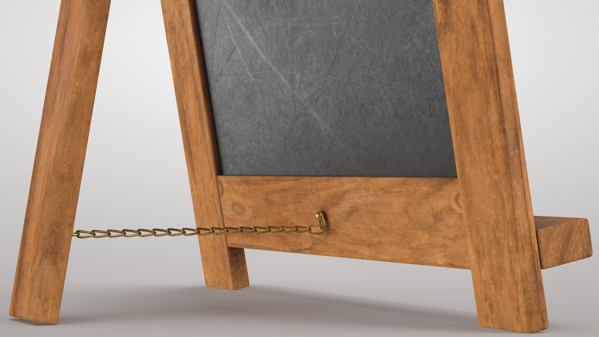 Chalk Board 3D Model
