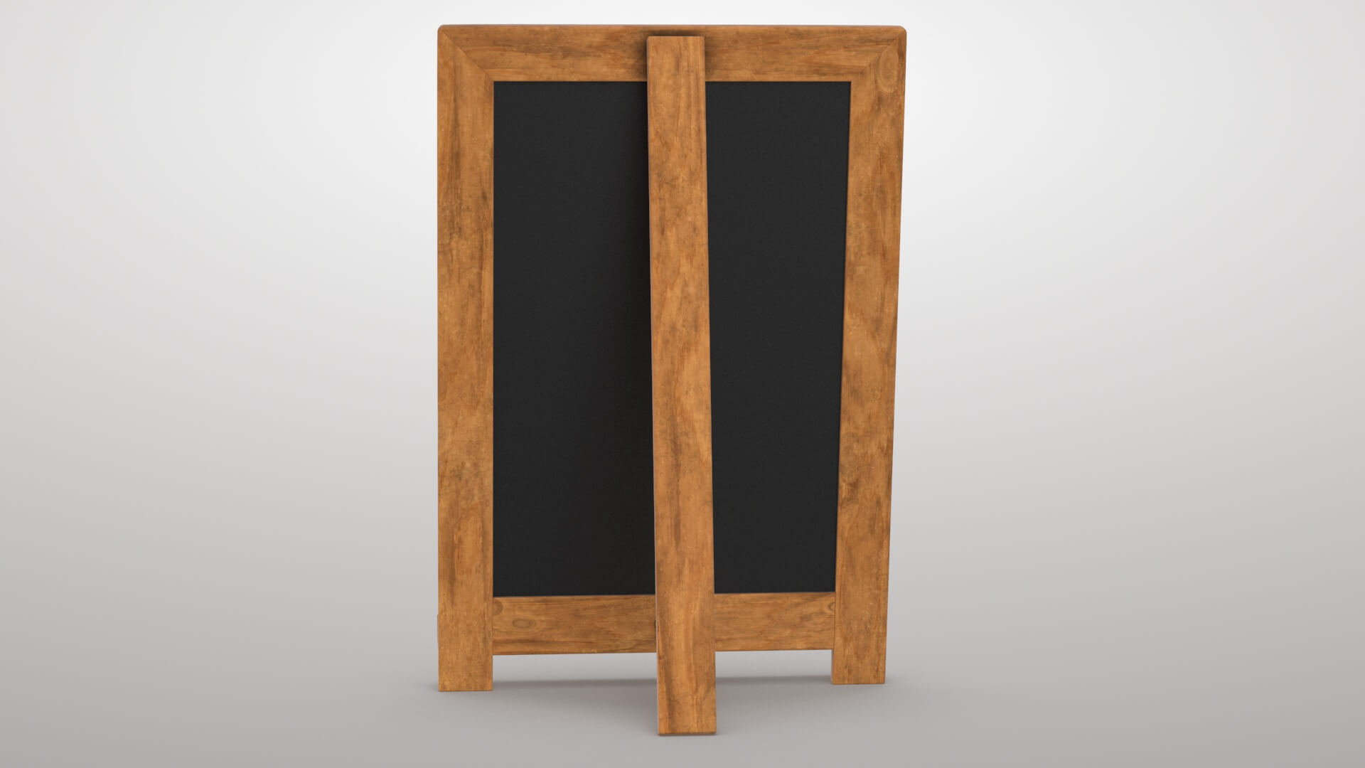 Chalk Board 3D Model
