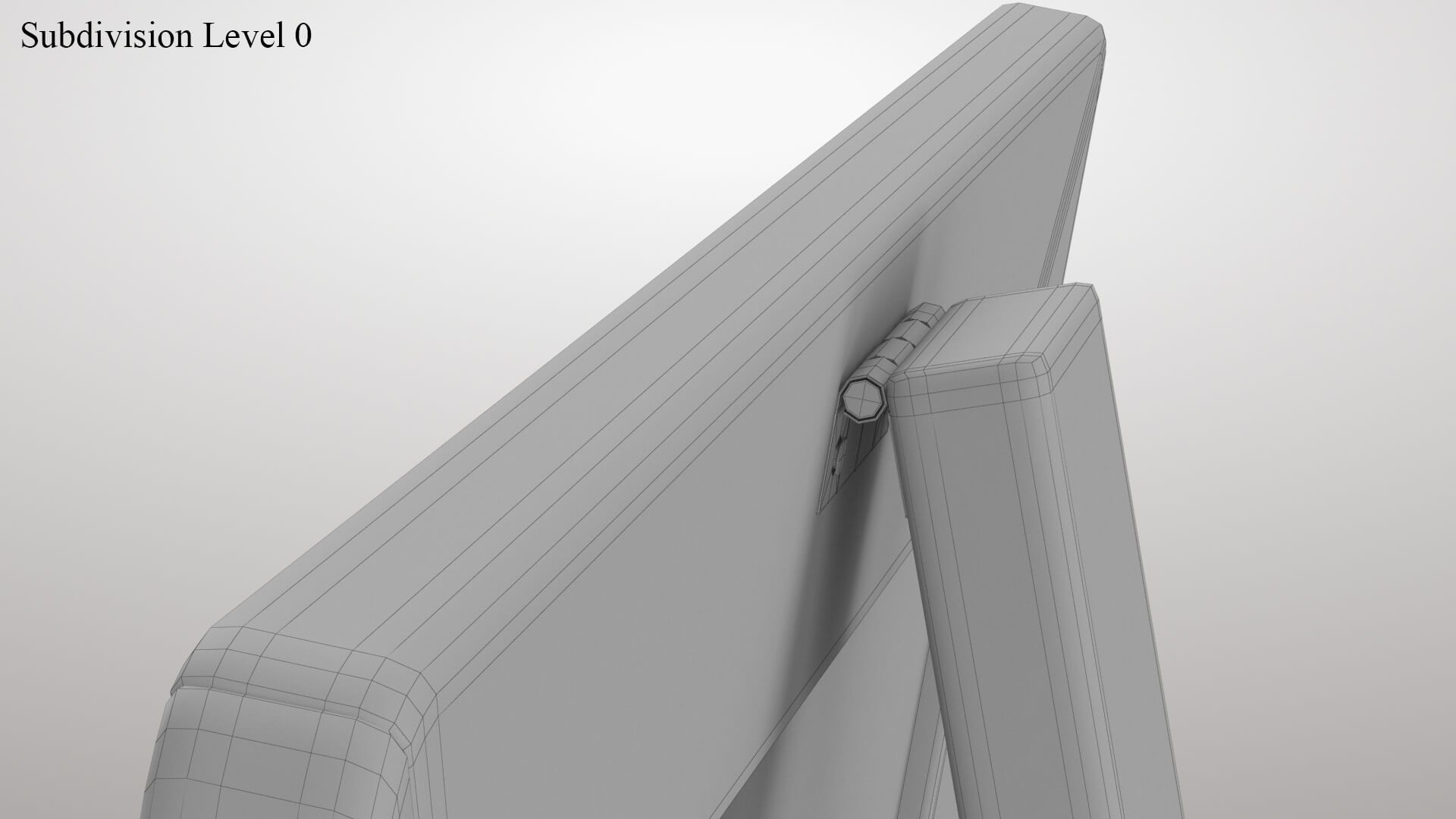 Chalk Board 3D Model