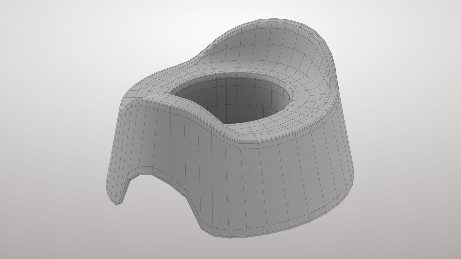 Childrens Potty 3D Model