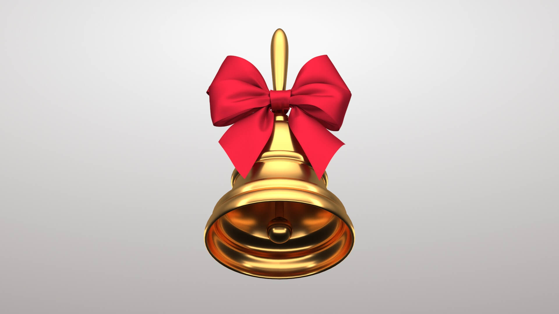Christmas Bell 01v Props Daz Content