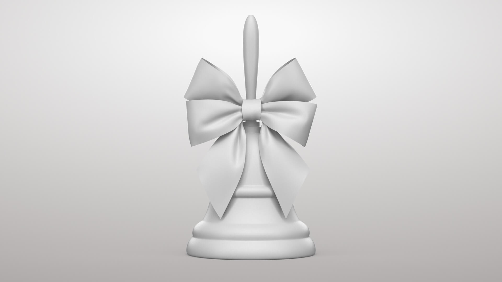 Christmas Bell 01v Props Daz Content