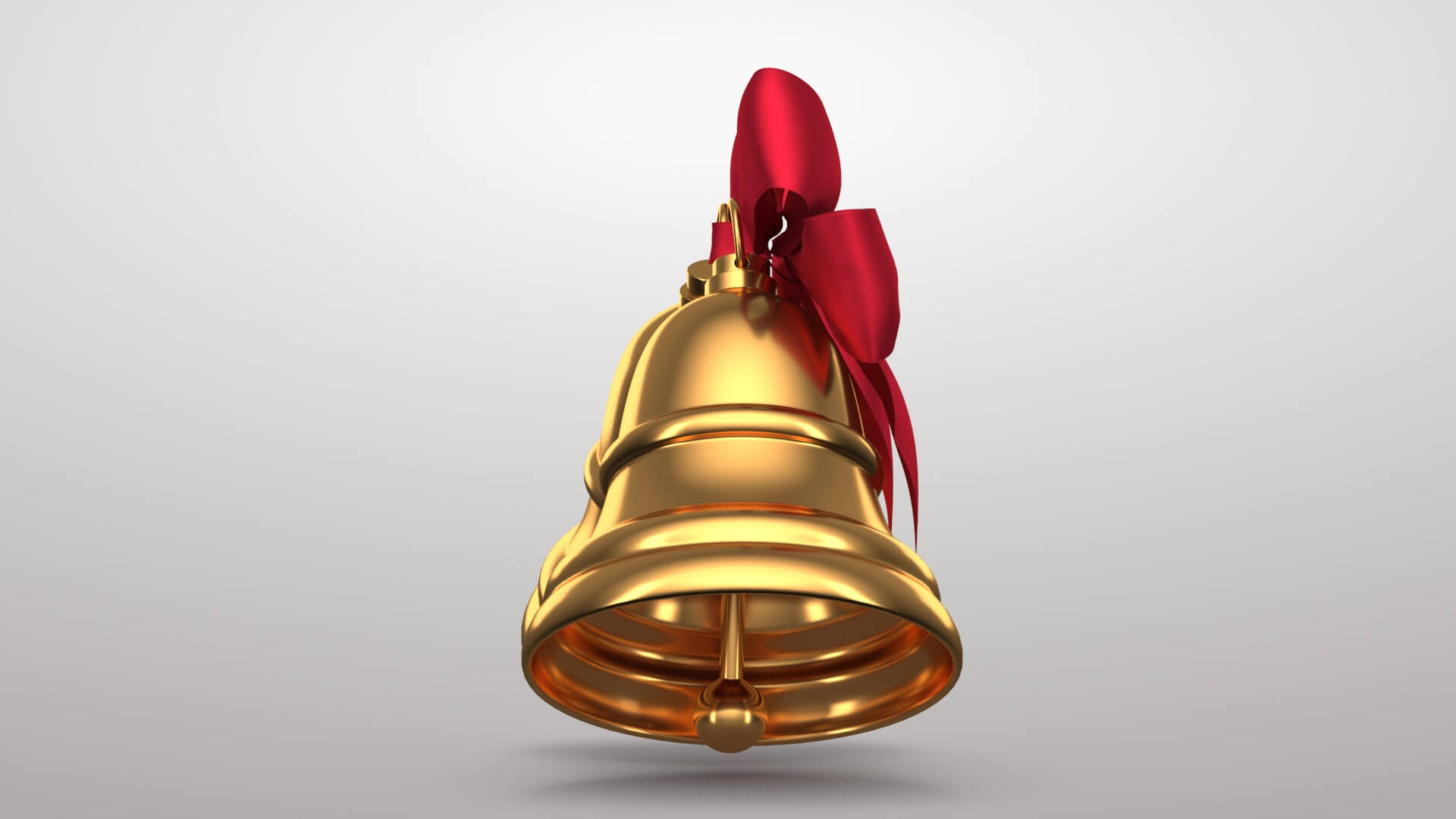 Christmas Bell 02v Props Daz Content