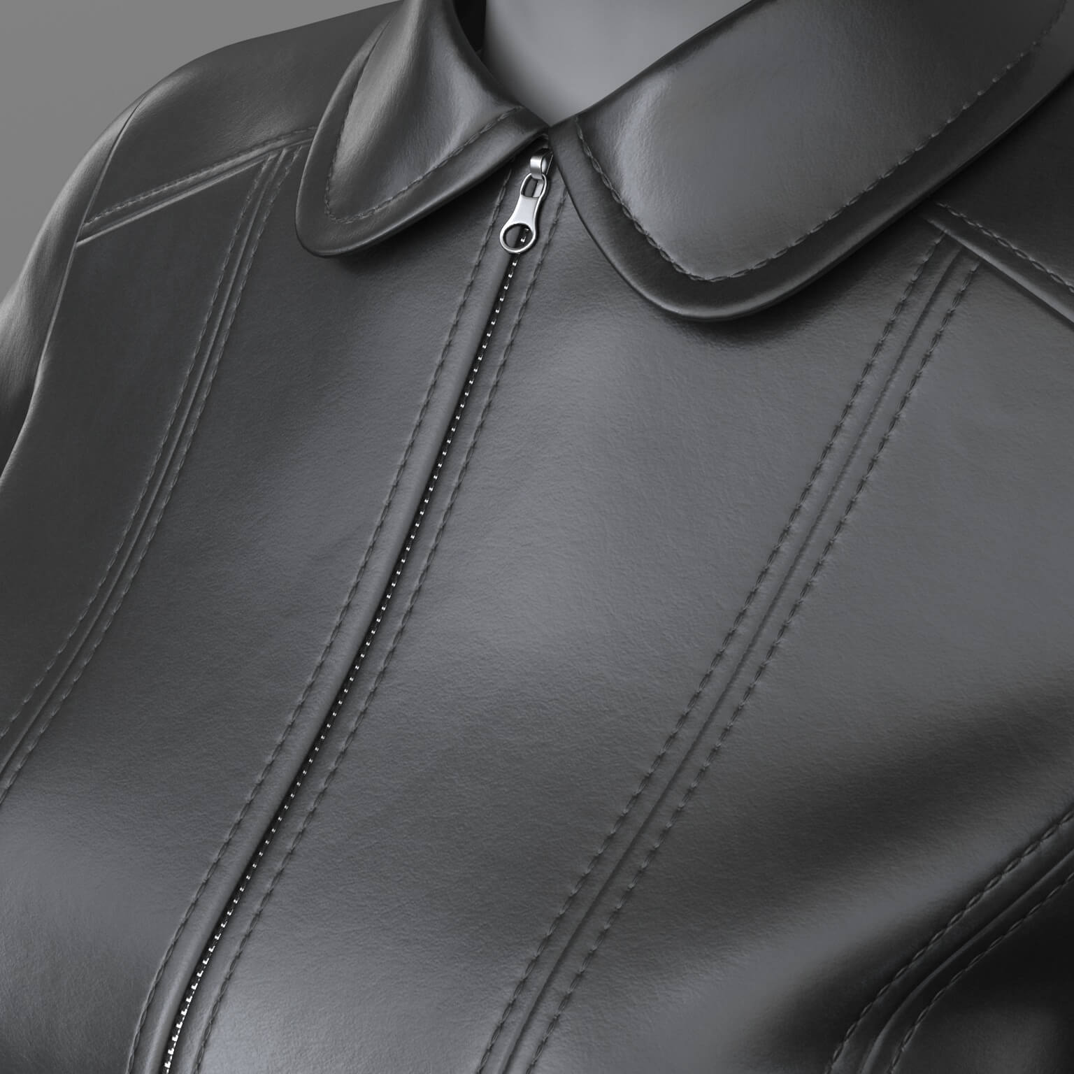 Classic Leather Jacket G8 Female Daz Content