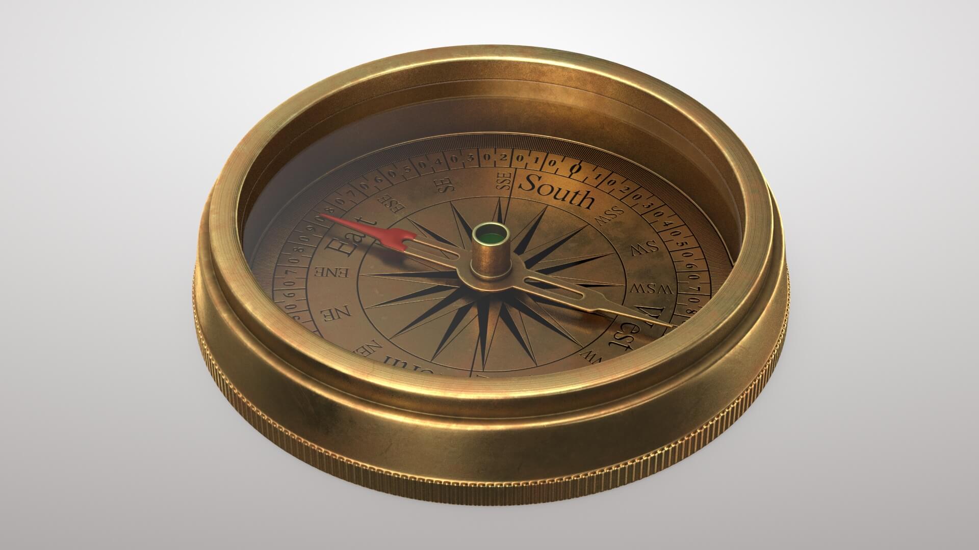 Compass 3D Model