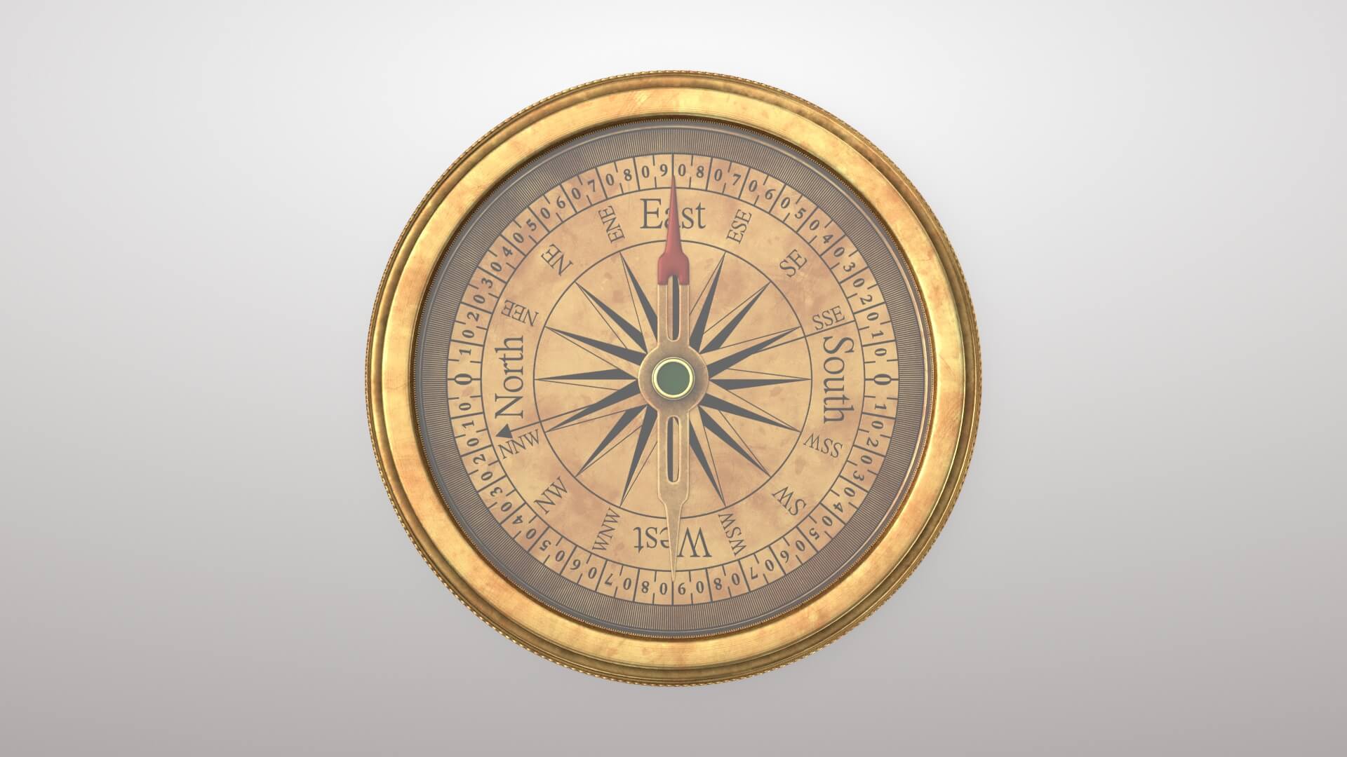 Compass 3D Model