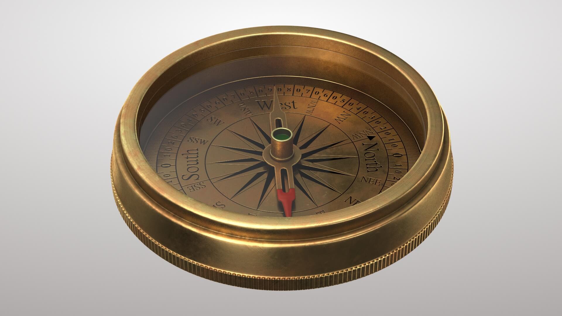 Compass 3D Model