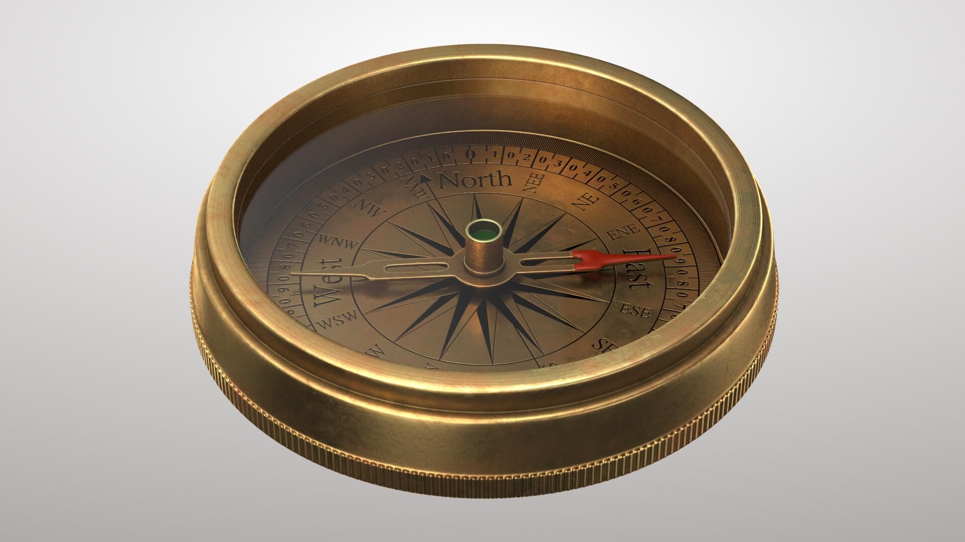 Compass 3D Model