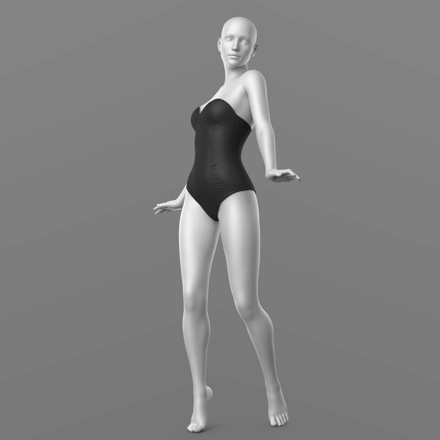 Corset 02v and Cat Mask G8F Daz Content