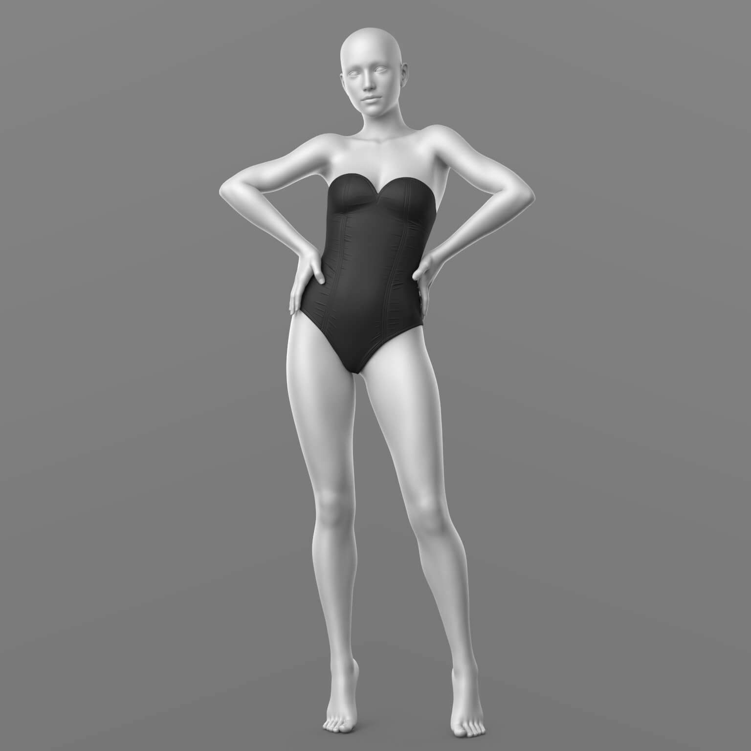 Corset 02v and Cat Mask G8F Daz Content