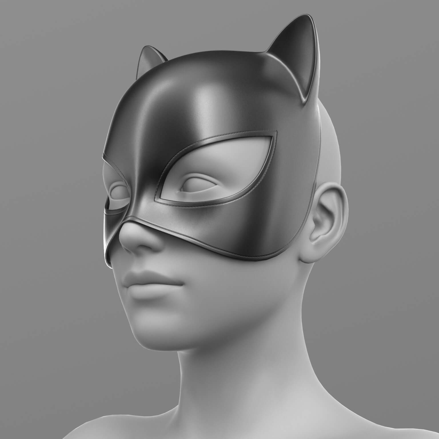 Corset 02v and Cat Mask G8F Daz Content