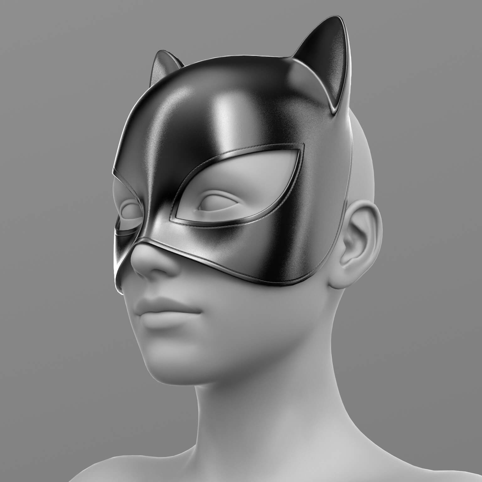 Corset 02v and Cat Mask G8F Daz Content