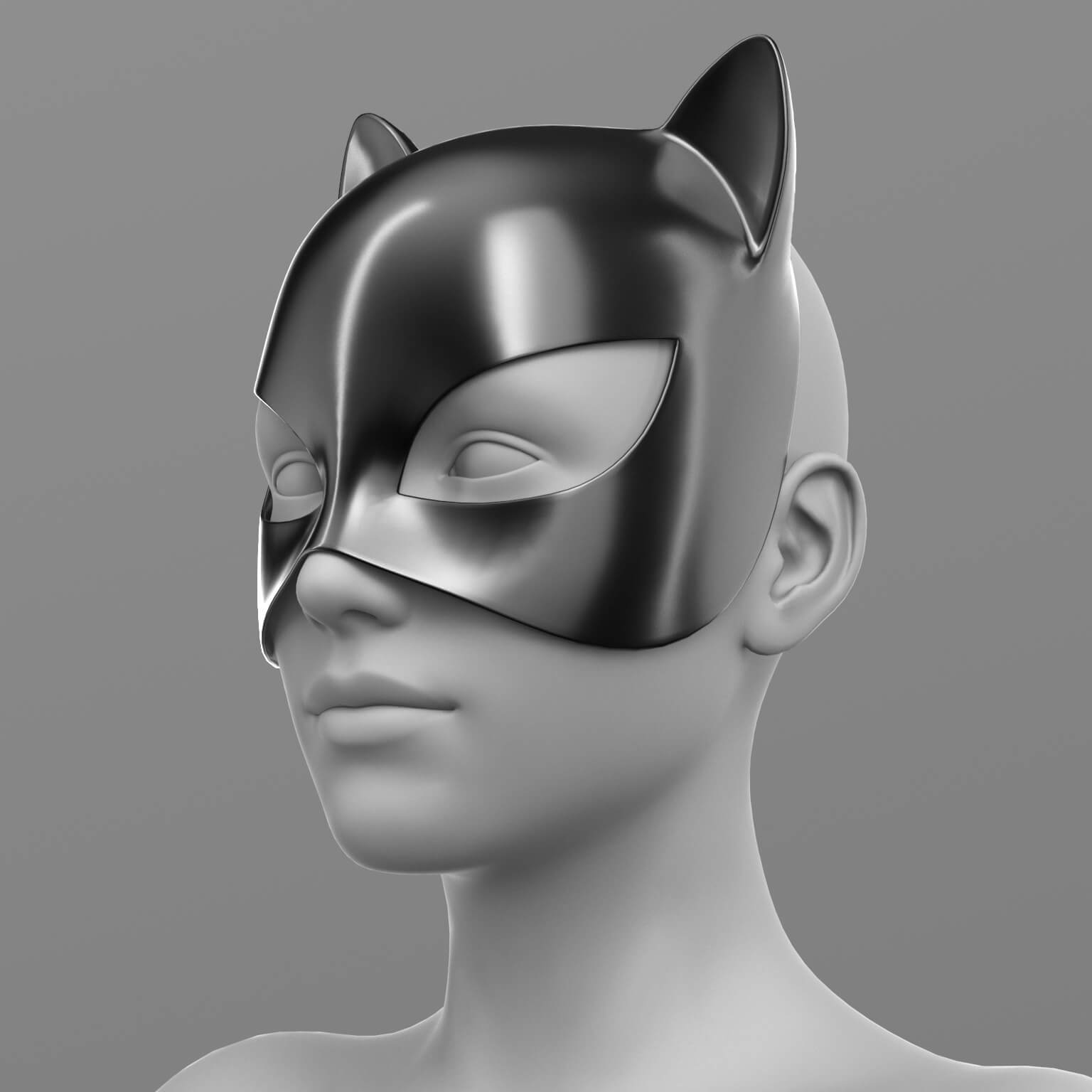 Corset 02v and Cat Mask G8F Daz Content