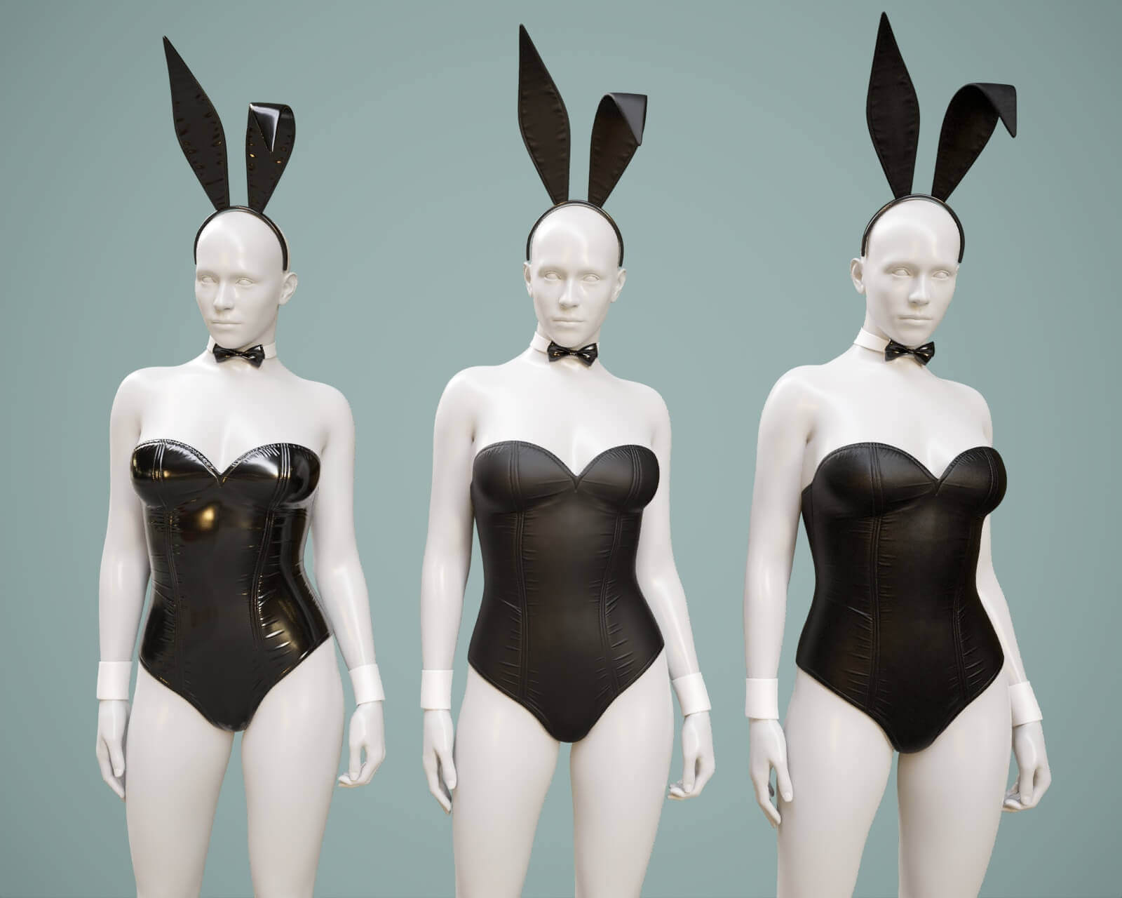 Corset 02v Bunny Fishnet Tights 2v G9 Daz Content