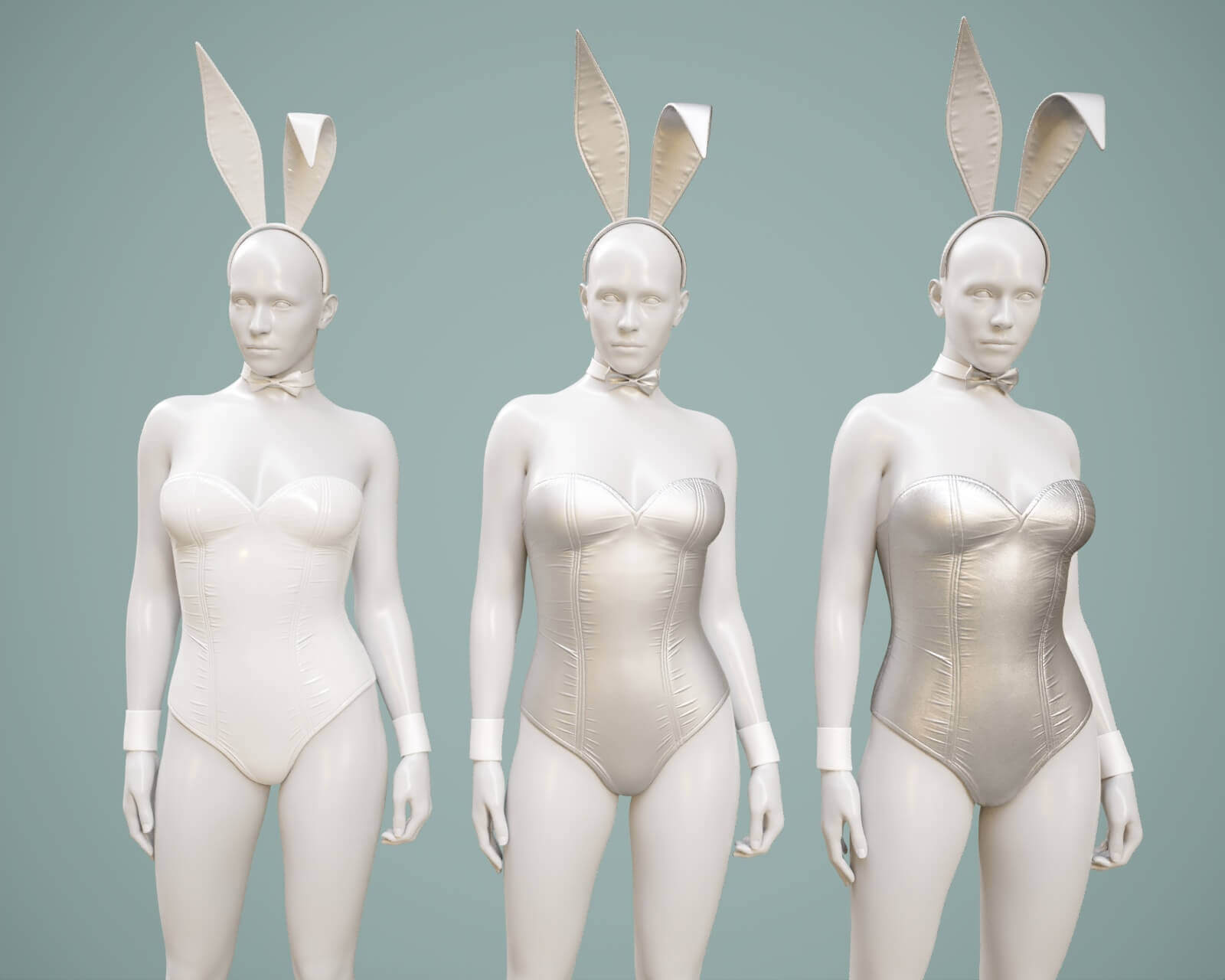 Corset 02v Bunny Fishnet Tights 2v G9 Daz Content