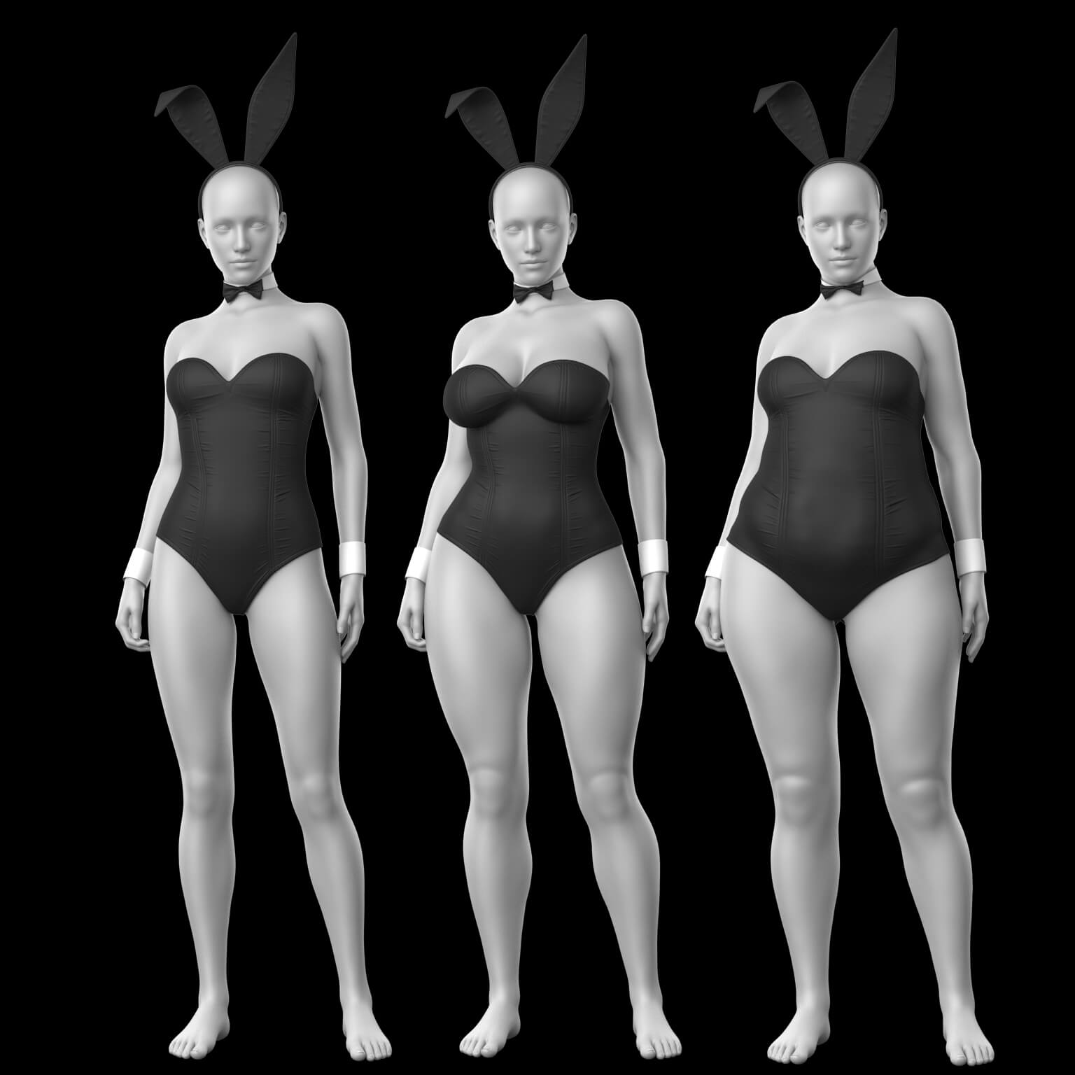 Corset 02v Bunny G8 Female Daz Content