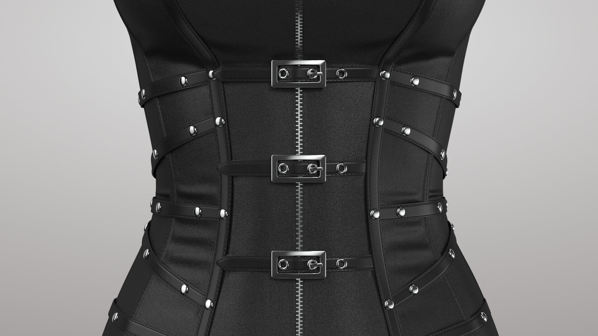 Corset 1v 3D Model
