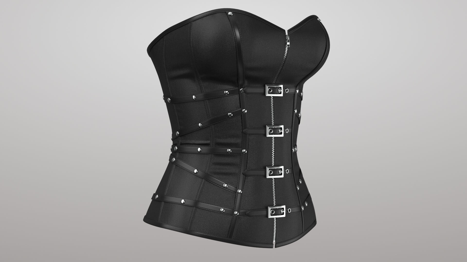 Corset 1v 3D Model