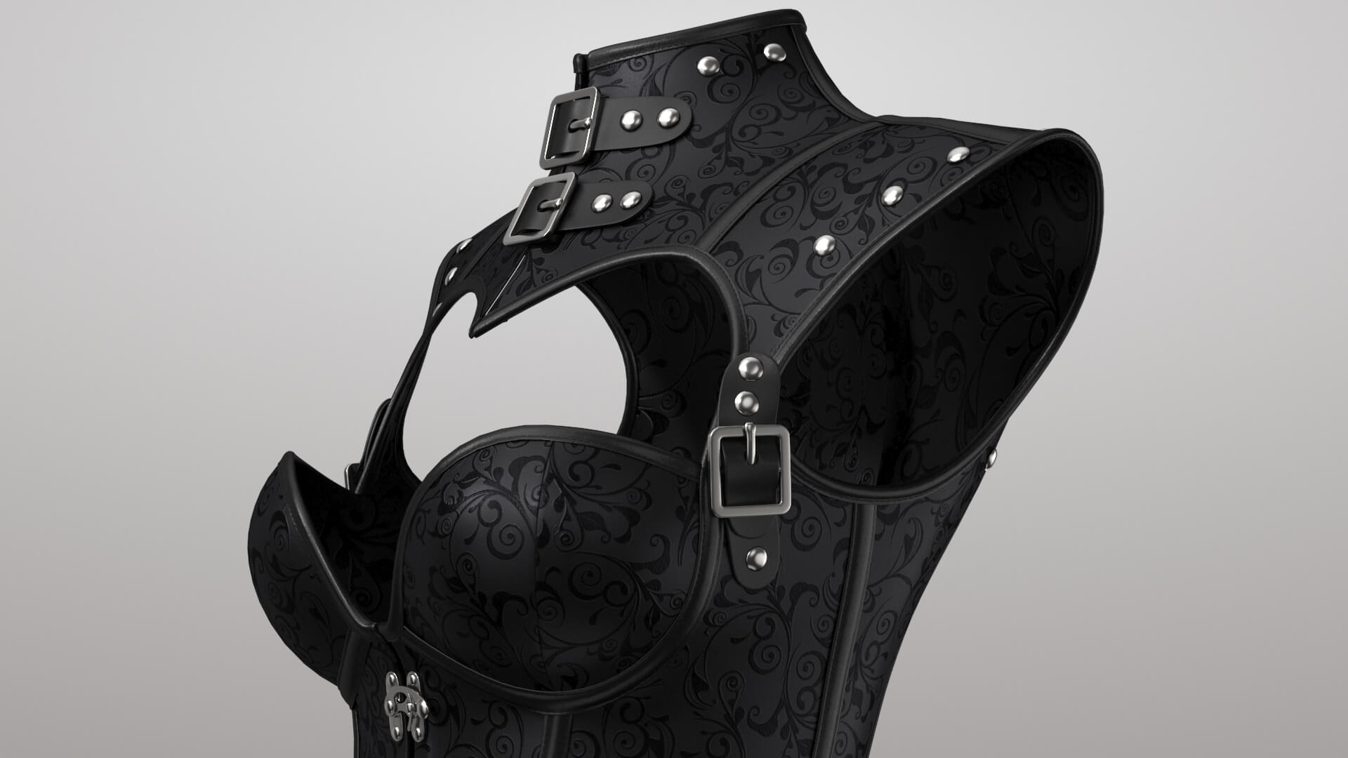Corset 2v 3D Model