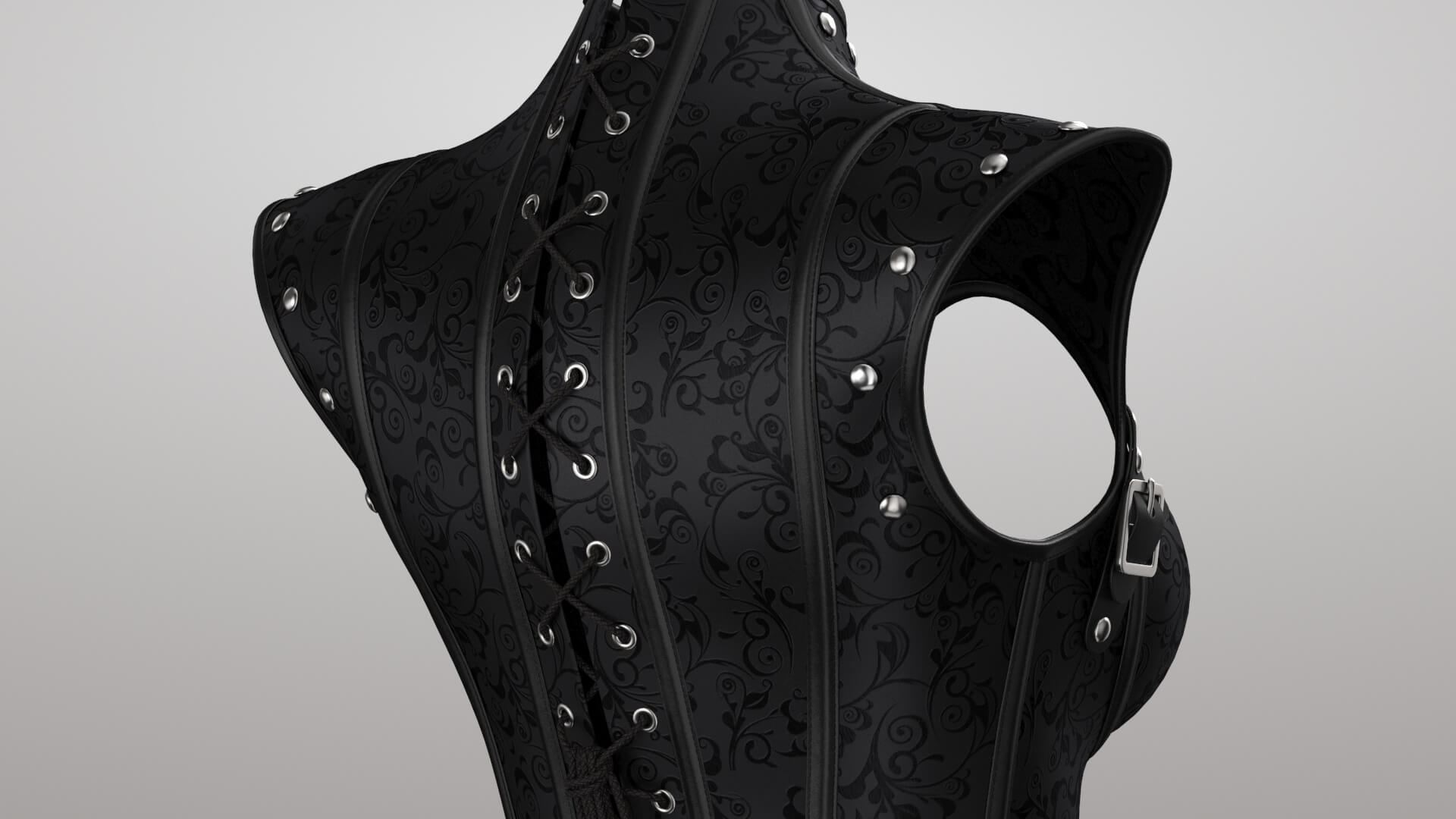 Corset 2v 3D Model