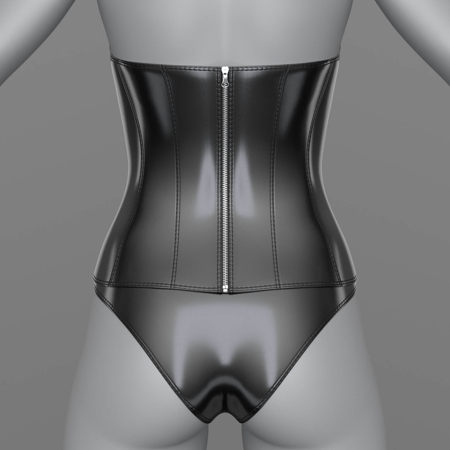 Corset and Panties G8 Female Daz Content