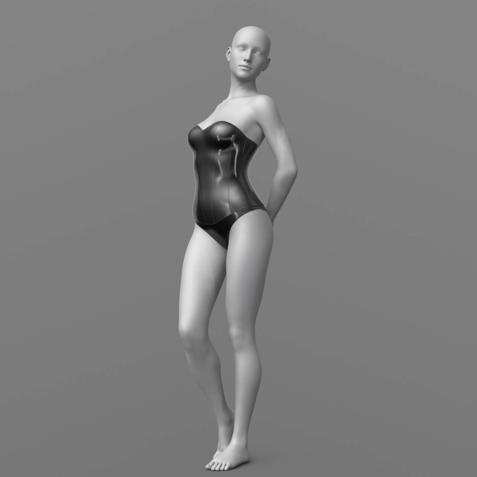 Corset and Panties G8 Female Daz Content